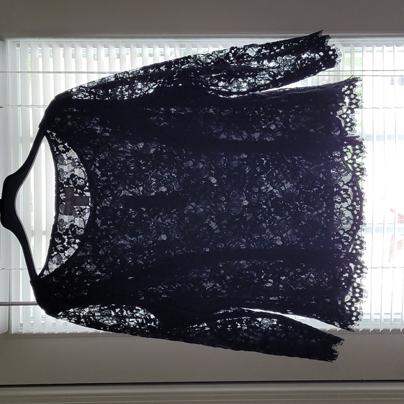 Kate Hill Fancy, Sophisticated Lace Top. Size 16. Wedding. Cocktail. Party. - Picture 1 of 12